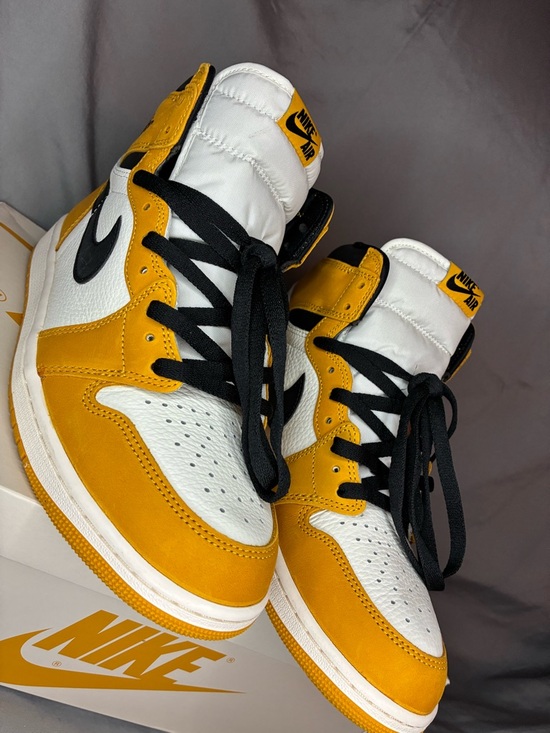 retro high og yellow ochre jordan retro jaune